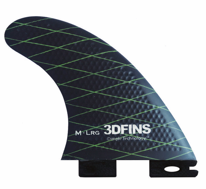 W5 3DFINS freedom Thruster 3DF2 LARGE - サーフィン・ボディボード