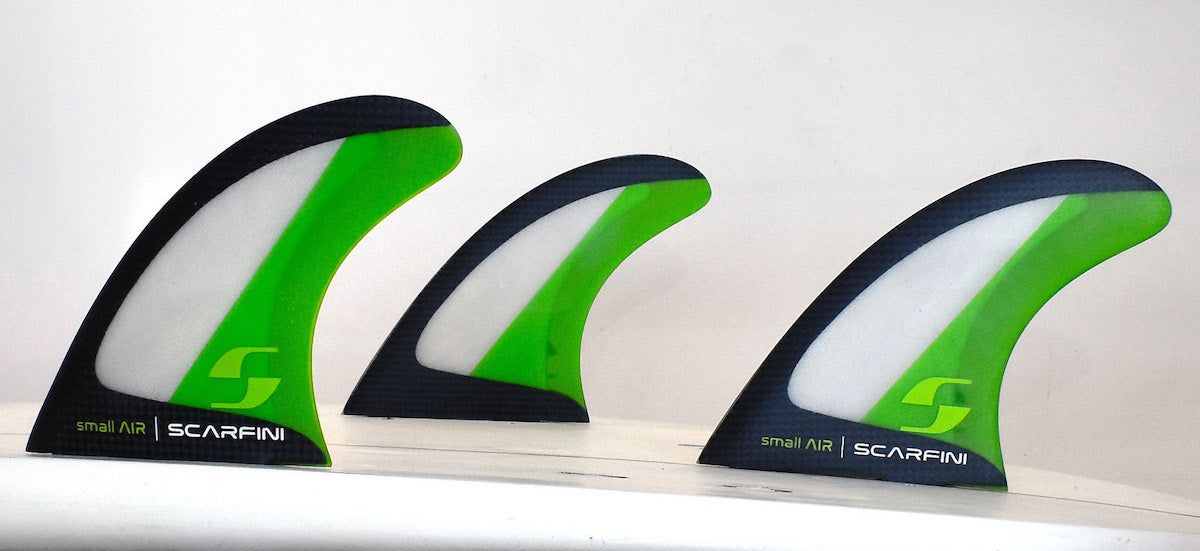 Scarfini Fins - Air (Futures) - Green - Small – Wetfins