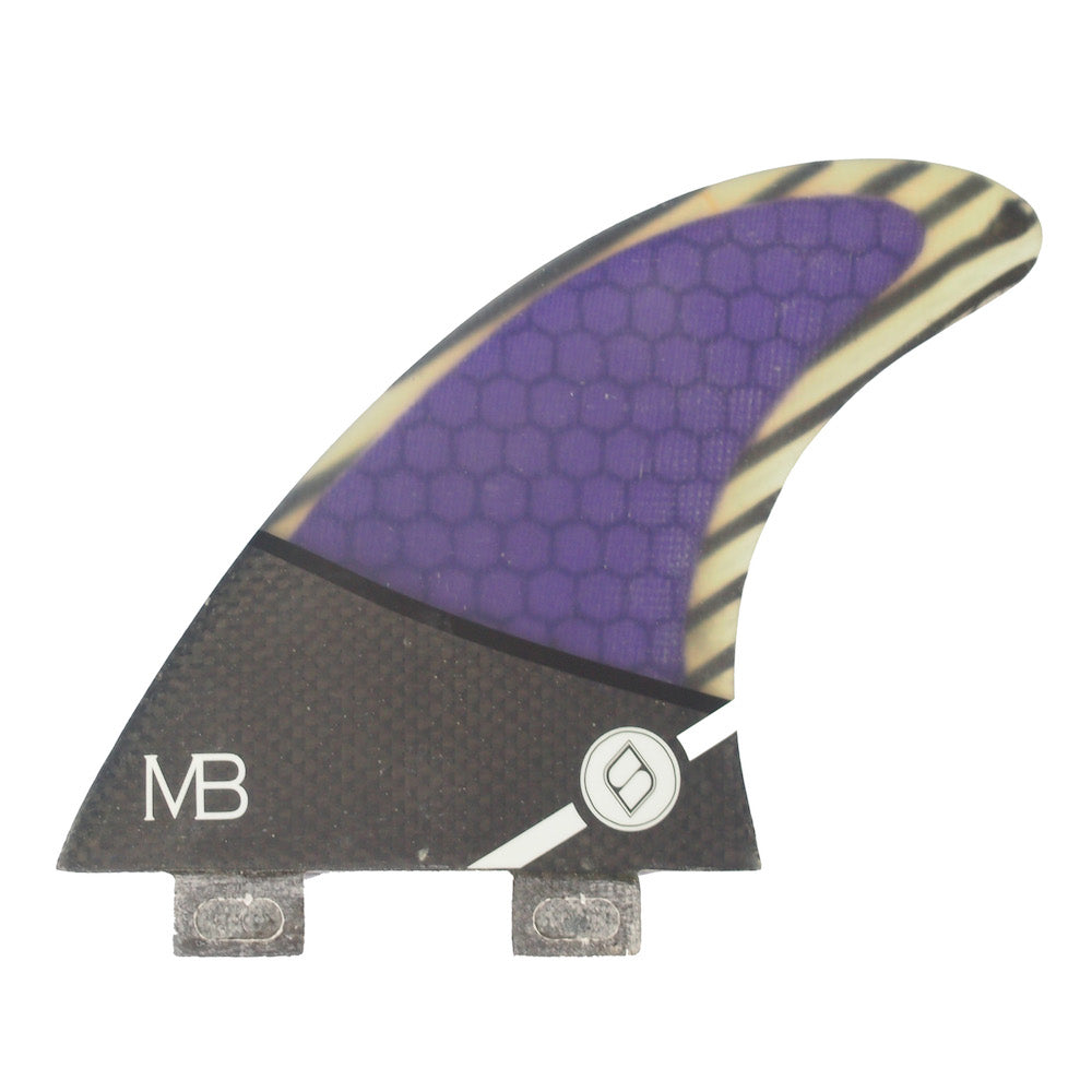 Shapers Fins - MB (FCS) Matt Banting - Purple - Small – Wetfins