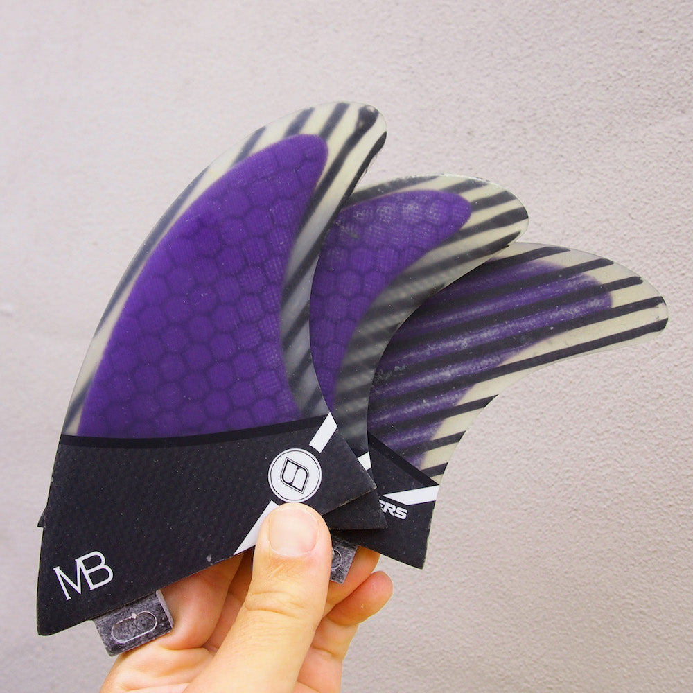 Shapers Fins - MB (FCS) Matt Banting - Purple - Small – Wetfins