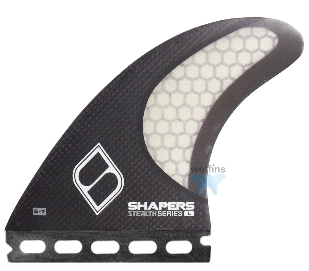 Shapers Fins - Stealth S7 (Futures) - Large – Wetfins
