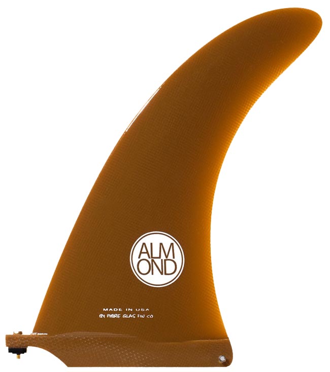 Almond Fins - 8.5" Joy Fin - Gloss Brown